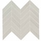 Msi Eden Dolomite Chevron Mosaic SAMPLE Porcelain Matte Floor And Wall Tile ZOR-PT-0416-SAM - alternate 1